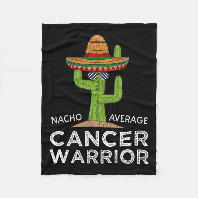 Der Kampf gegen den Krebs unterstützt den Kampf ge Fleecedecke (Vorderseite)