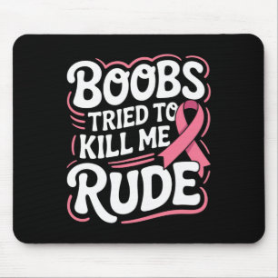 Der Kampf gegen den sonnigen Brustkrebs in Pink Ri Mousepad