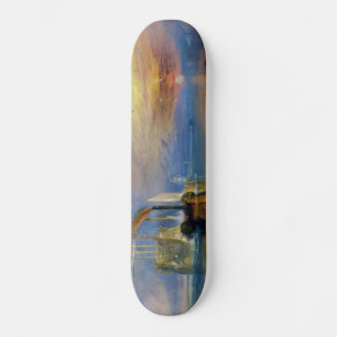 Der Kampf gegen den Temeraire von J. M. W. Turner Skateboard