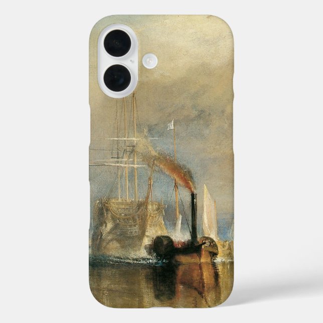 Der Kampf gegen den Temeraire von Joseph Turner, M Case-Mate iPhone Hülle (Rückseite)
