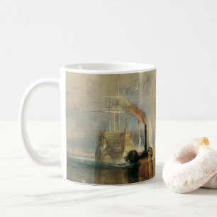 Der Kampf gegen den Temeraire von Joseph Turner, M Kaffeetasse