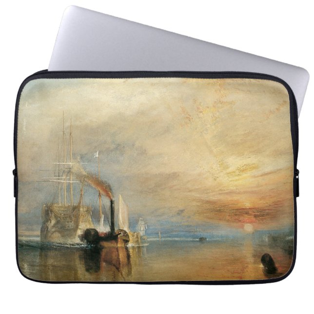 Der Kampf gegen den Temeraire von Joseph Turner, M Laptopschutzhülle (Vorderseite)