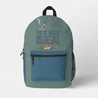 Der Kampf ist echter STRASSENRUNNER™ & Wile E. Coy Bedruckter Rucksack