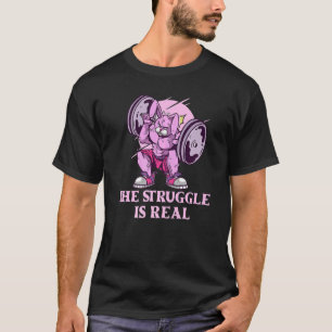 Der Kampf ist ein echter Kaninchenbaum T-Shirt