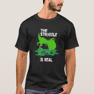 Der Kampf ist ein echter Kraftwagen, der die Körpe T-Shirt