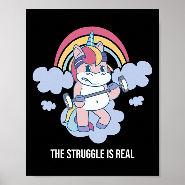 Der Kampf ist ein echter Power für weibliche Girls Poster (Vorne)