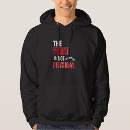 Der Kampf ist eine spirituelle, treue Erinnerung d Hoodie