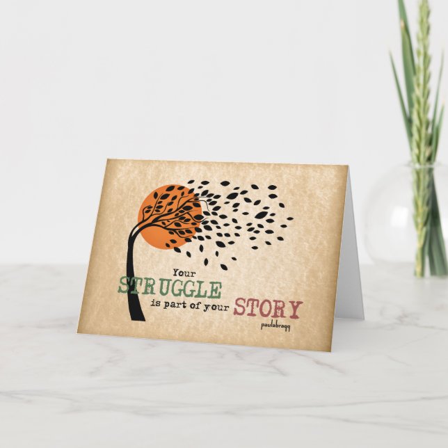 Der Kampf ist Teil Ihrer Geschichte: Erholung Zita Karte (Vorderseite)