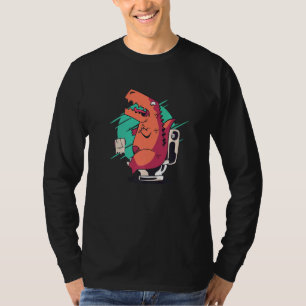 Der Kampf ist wirklich Dinosaurier kann nicht erre T-Shirt