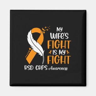 Der Kampf meiner Ehefrau ist mein Fight Rsd Crps A Magnet