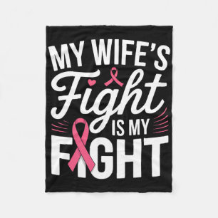 Der Kampf meiner Ehefrau ist mein Kampf gegen Brus Fleecedecke