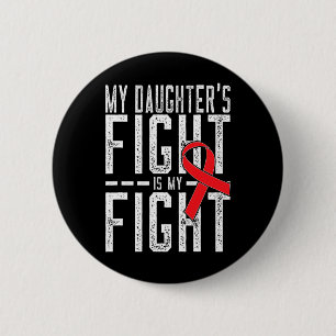 Der Kampf meiner Tochter ist mein Kampf Blutkrebs  Button