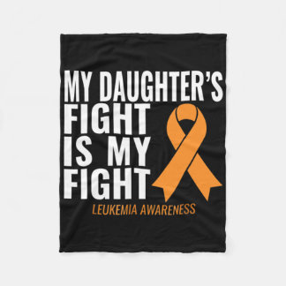 Der Kampf meiner Tochter ist mein Kampf gegen Leuk Fleecedecke