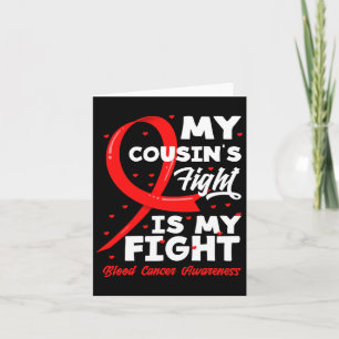 Der Kampf meines Cousins ist mein Kampf gegen Blut Karte