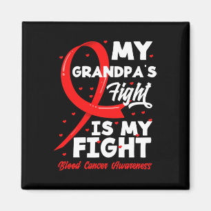 Der Kampf meines Opas ist mein Kampf Blutkrebsbewu Magnet