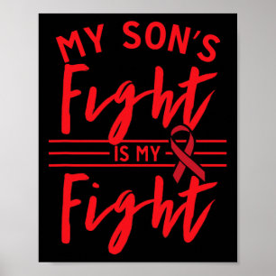 Der Kampf meines Sohnes ist mein Kampf - Blutkrebs Poster