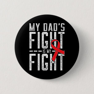 Der Kampf meines Vaters ist mein Blutkrebsbewussts Button