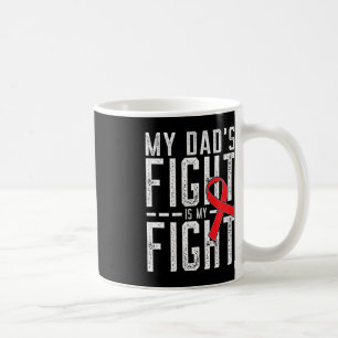 Der Kampf meines Vaters ist mein Blutkrebsbewussts Kaffeetasse