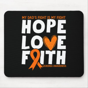Der Kampf meines Vaters ist mein Kampf. Orange Leu Mousepad