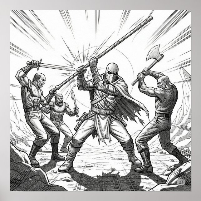 Der Kampf Poster (Vorne)