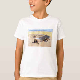 Der Kampf um das Wasserloch ~ Frederic Remington T-Shirt
