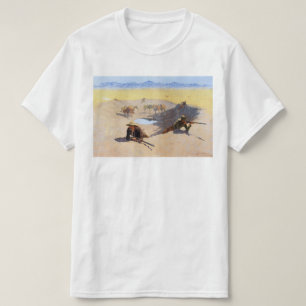 Der Kampf um das Wasserloch ~ Frederic Remington T-Shirt