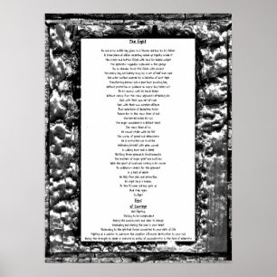 Der Kampf und die Zeichen des Mutes Poster