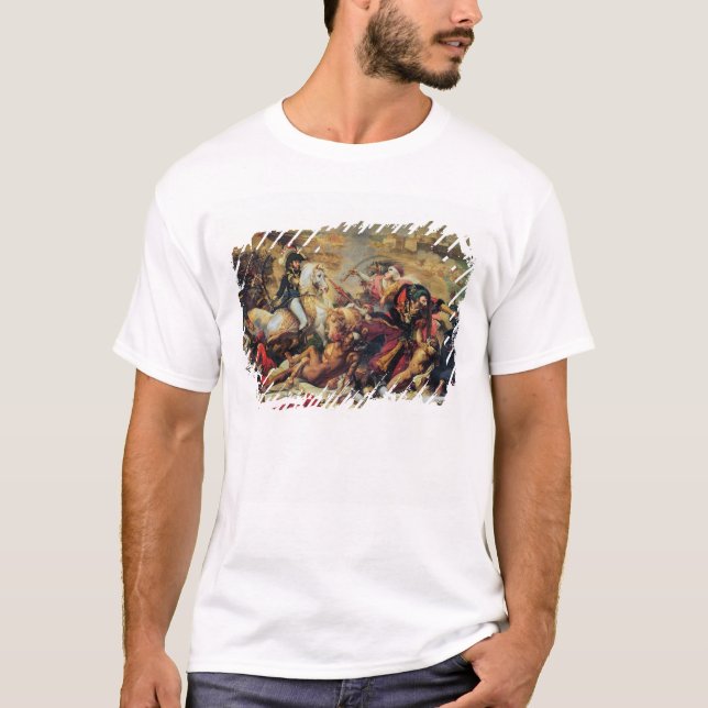 Der Kampf von Aboukir, am 25. Juli 1799 T-Shirt (Vorderseite)