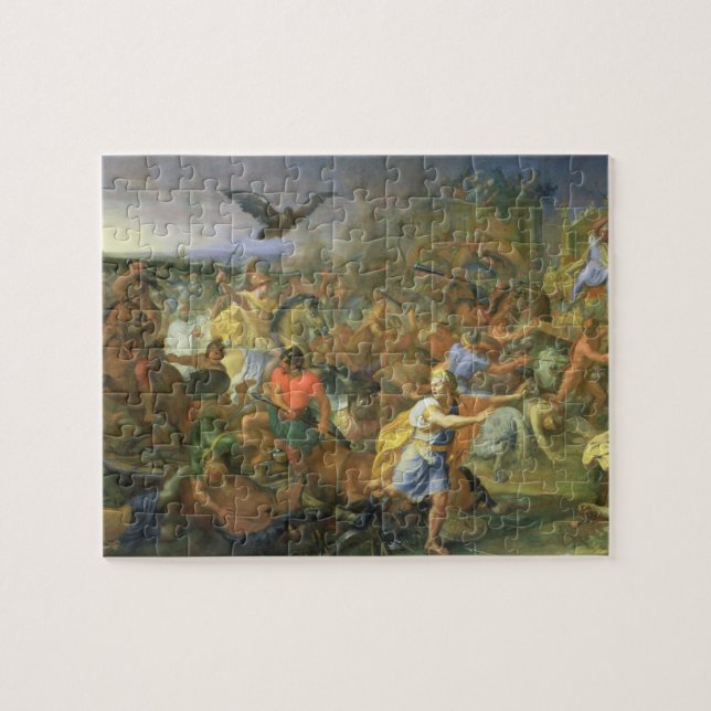 Der Kampf von Arbela (oder von Gaugamela) 331 BC, Puzzle (Horizontal)