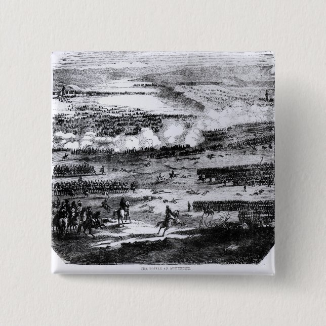 Der Kampf von Austerlitz, am 2. Dezember 1805 Button (Vorderseite)