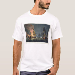 Der Kampf von Cabareta Punkt am 12. Juli 1801 engr T-Shirt