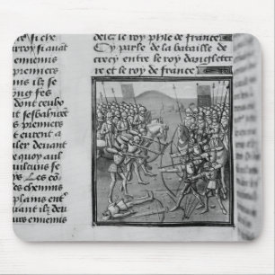 Der Kampf von Crecy im Jahre 1346 Mousepad