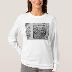 Der Kampf von Crecy im Jahre 1346 T-Shirt