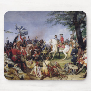 Der Kampf von Fontenoy 1828 am 11. Mai 1745 Mousepad