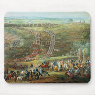 Der Kampf von Fontenoy, am 11. Mai 1745 Mousepad