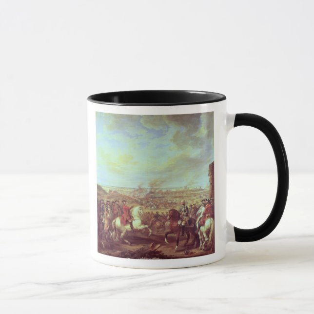 Der Kampf von Fontenoy, am 11. Mai 1745 Tasse (Rechts)