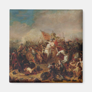 Der Kampf von Hastings im Jahre 1066 Magnet