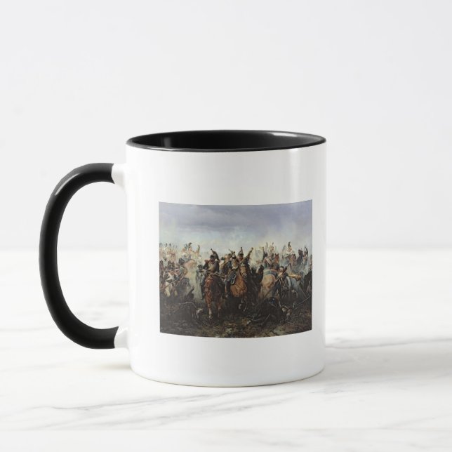 Der Kampf von La Fere-Champenoise Tasse (Links)