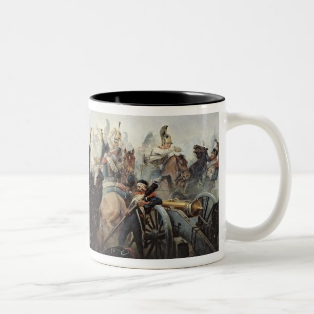 Der Kampf von La Fere-Champenoise Zweifarbige Tasse (Rechts)