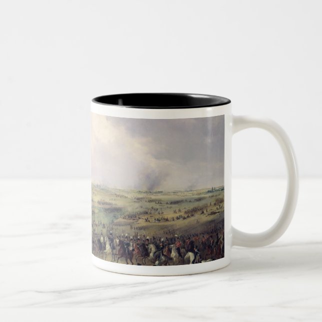 Der Kampf von Leipzig, 16.-19. Oktober 1813 Zweifarbige Tasse (Rechts)