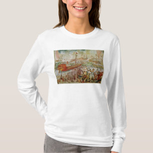 Der Kampf von Lepanto 1600 im Oktober 1571 T-Shirt