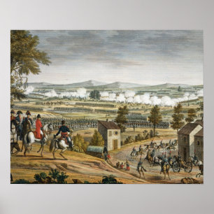 Der Kampf von Lutzen am 2. Mai 1813 graviert durch Poster