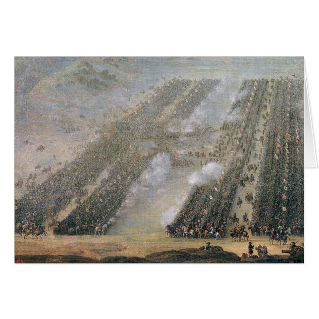 Der Kampf von Poltava, 1750 (Vorderseite (Horizontal))