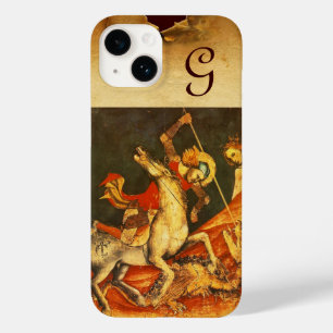 Der Kampf von Saint George mit der Dragon Monogram Case-Mate iPhone 14 Hülle