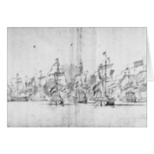 Der Kampf von Solebay, am 28. Mai 1672