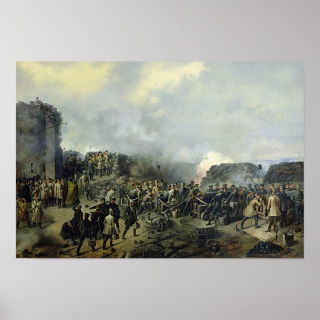 Der Kampf zwischen Frankreich und Russland gegen M Poster (Vorne)