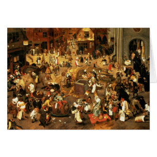 Der Kampf zwischen Karneval und geliehen