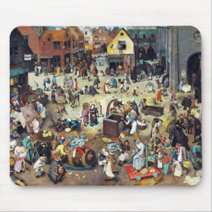 Der Kampf zwischen Karneval und Lent, Bruegel Mousepad