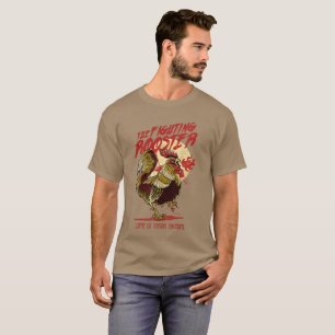 Der kämpfende Hahn T-Shirt