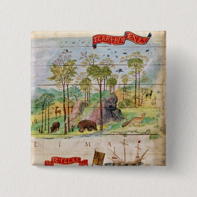 Der kanadische Wald Button (Vorderseite)